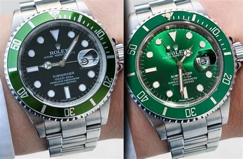 rolex hulk vs new kermit|Rolex Hulk 116610.